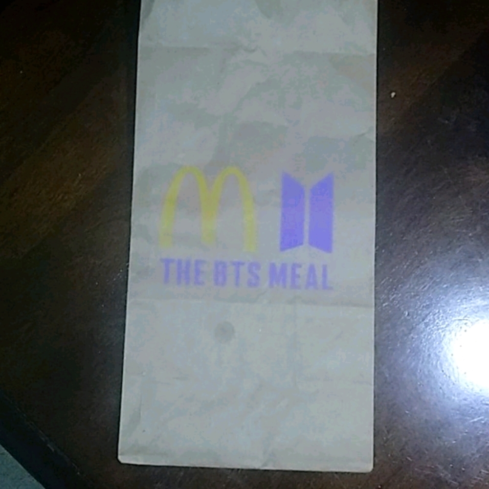 New BTS meal bag